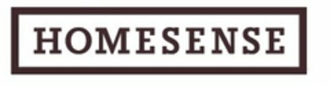 HOMESENSE Logo (USPTO, 06/05/2017)