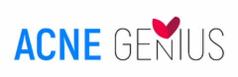 ACNE GENIUS Logo (USPTO, 08/16/2017)