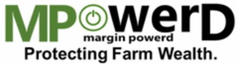 MP WERD MARGIN POWERD PROTECTING FARM WEALTH. Logo (USPTO, 06.10.2017)