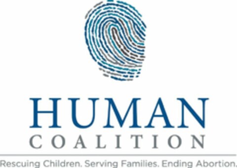 HUMAN COALITION RESCUING CHILDREN. SERVING FAMILIES. ENDING ABORTION. Logo (USPTO, 04.12.2017)