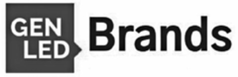 GENLED BRANDS Logo (USPTO, 17.09.2018)