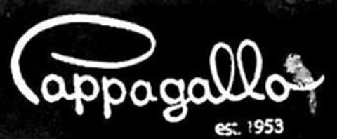 PAPPAGALLO EST. 1953 Logo (USPTO, 11/09/2018)