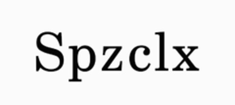 SPZCLX Logo (USPTO, 28.05.2019)