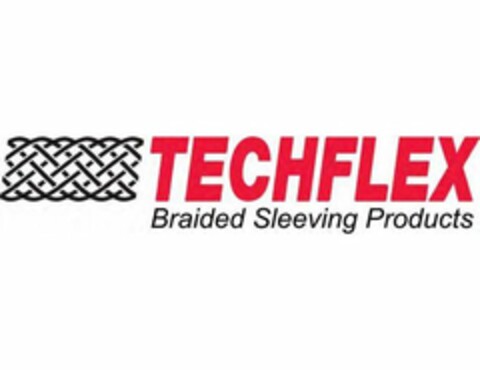 TECHFLEX BRAIDED SLEEVING PRODUCTS Logo (USPTO, 06/04/2019)