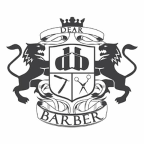 DEAR D B BARBER Logo (USPTO, 06.08.2019)