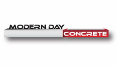MODERN DAY CONCRETE Logo (USPTO, 25.11.2019)