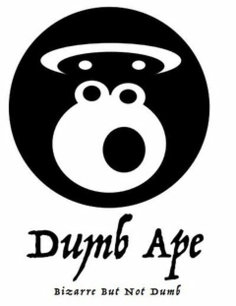 DUMB APE BIZARRE BUT NOT DUMB Logo (USPTO, 10.01.2020)