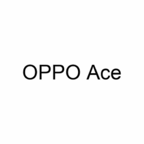 OPPO ACE Logo (USPTO, 04/17/2020)