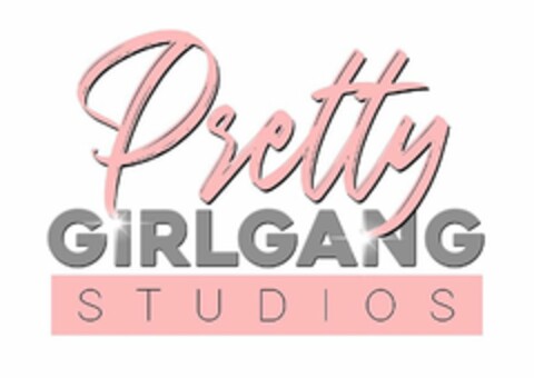 PRETTY GIRLGANG S T U D I O S Logo (USPTO, 06/13/2020)