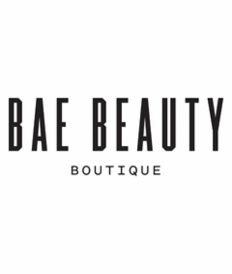 BAE BEAUTY BOUTIQUE Logo (USPTO, 16.09.2020)