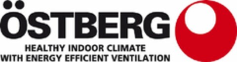 ÖSTBERG HEALTHY INDOOR CLIMATE WITH ENERGY EFFICIENT VENTILATION Logo (USPTO, 18.02.2009)