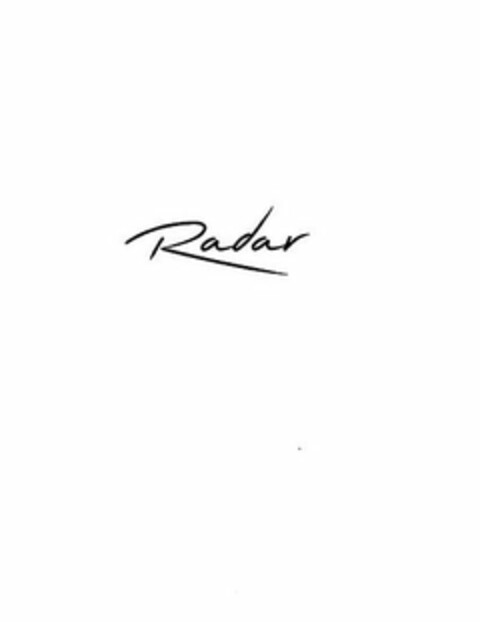 RADAR Logo (USPTO, 12/07/2009)