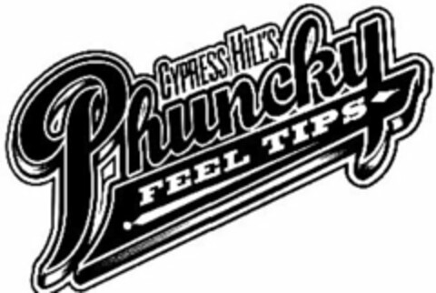 CYPRESS HILL'S PHUNCKY FEEL TIPS Logo (USPTO, 08.11.2010)