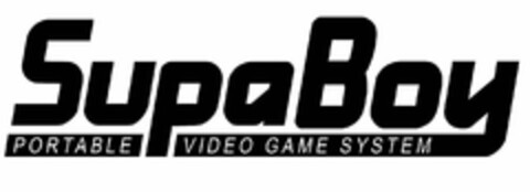 SUPABOY PORTABLE VIDEO GAME SYSTEM Logo (USPTO, 29.03.2011)