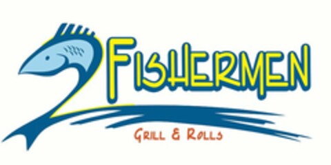 2 FISHERMEN GRILL & ROLLS Logo (USPTO, 18.10.2011)