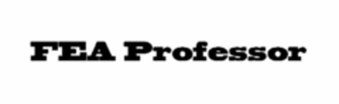 FEA PROFESSOR Logo (USPTO, 13.01.2012)