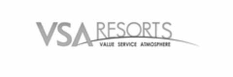 VSA RESORTS VALUE SERVICE ATMOSPHERE Logo (USPTO, 01/24/2012)