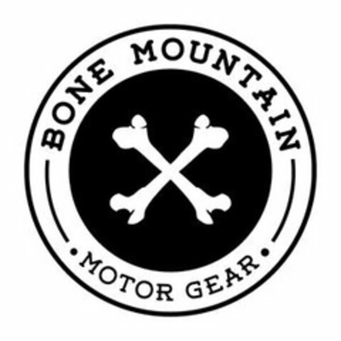 BONE MOUNTAIN MOTOR GEAR Logo (USPTO, 17.04.2012)