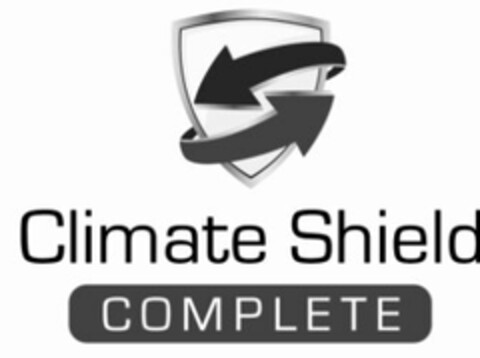 CLIMATE SHIELD COMPLETE Logo (USPTO, 08/09/2012)