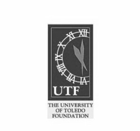 UTF THE UNIVERSITY OF TOLEDO FOUNDATION Logo (USPTO, 04.09.2012)