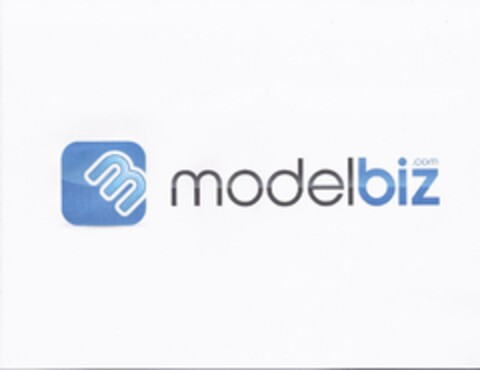 M MODELBIZ.COM Logo (USPTO, 02.05.2013)