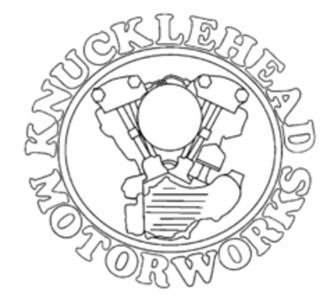 KNUCKLEHEAD MOTORWORKS Logo (USPTO, 31.10.2013)