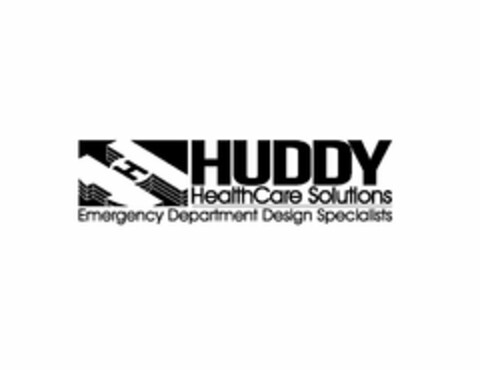 H HUDDY HEALTHCARE SOLUTIONS EMERGENCY DEPARTMENT DESIGN SPECIALISTS Logo (USPTO, 23.02.2015)