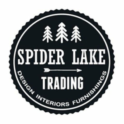 SPIDER LAKE TRADING DESIGN INTERIORS FURNISHINGS Logo (USPTO, 23.10.2015)