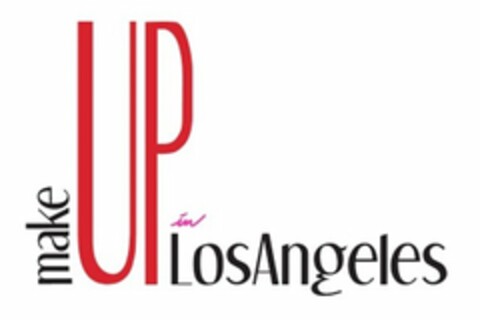 MAKE UP IN LOSANGELES Logo (USPTO, 30.06.2016)