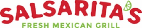 SALSARITA'S FRESH MEXICAN GRILL Logo (USPTO, 10/11/2016)