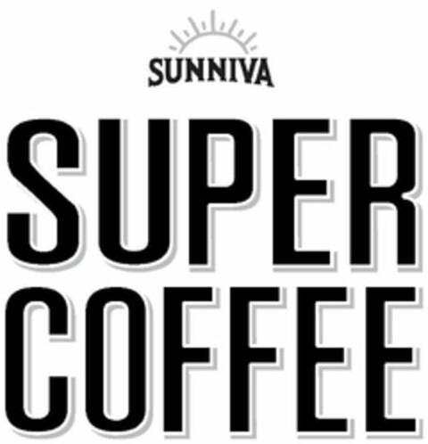SUNNIVA SUPER COFFEE Logo (USPTO, 14.06.2017)
