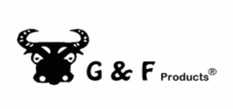 G & F PRODUCTS Logo (USPTO, 08/30/2017)