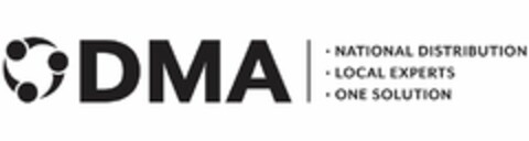 DMA NATIONAL DISTRIBUTION LOCAL EXPERTS ONE SOLUTION Logo (USPTO, 11/07/2017)