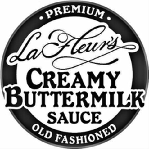 LAFLEUR'S CREAMY BUTTERMILK SAUCE PREMIUM OLD FASHIONED Logo (USPTO, 03/30/2018)