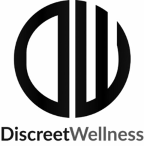 DW DISCREET WELLNESS Logo (USPTO, 11.07.2018)