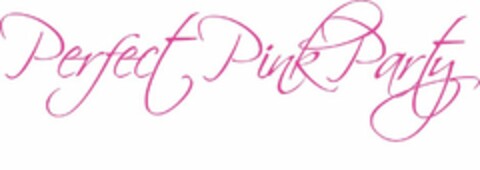 PERFECT PINK PARTY Logo (USPTO, 03.08.2018)