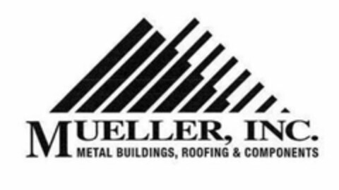 MUELLER, INC. METAL BUILDINGS, ROOFING & COMPONENTS Logo (USPTO, 25.09.2018)