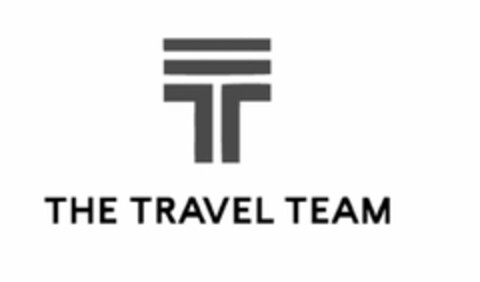 T THE TRAVEL TEAM Logo (USPTO, 28.11.2018)