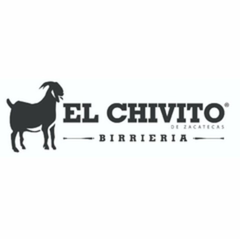 EL CHIVITO DE ZACATECAS BIRRIERIA Logo (USPTO, 06.03.2019)