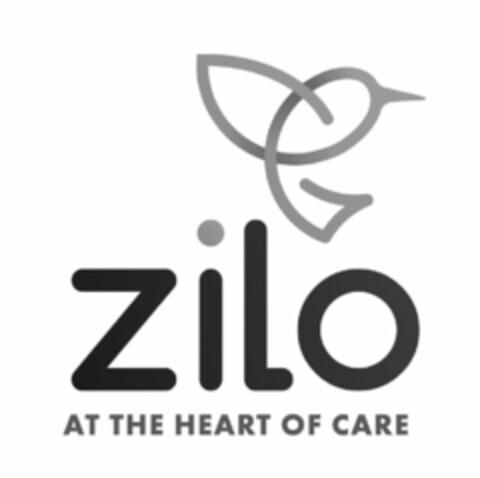 ZILO AT THE HEART OF CARE Logo (USPTO, 04/24/2019)