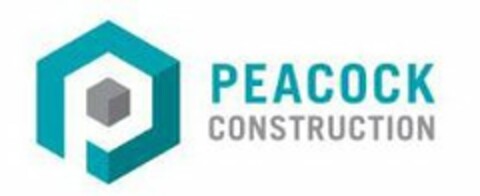 PEACOCK CONSTRUCTION P Logo (USPTO, 06/14/2019)