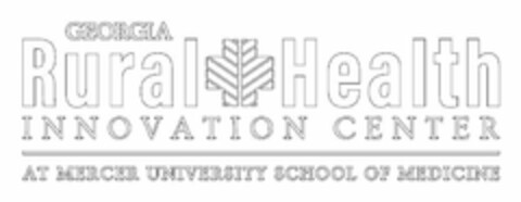 GEORGIA RURAL HEALTH INNOVATION CENTER AT MERCER UNIVERSITY SCHOOL OF MEDICINE Logo (USPTO, 25.07.2019)