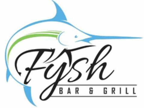 FYSH BAR & GRILL Logo (USPTO, 20.10.2019)