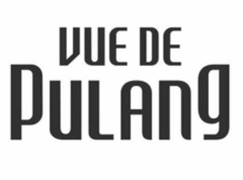 VUE DE PULANG Logo (USPTO, 23.10.2019)