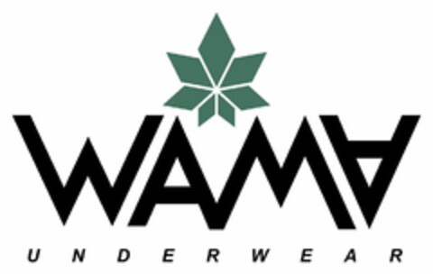 WAMA UNDERWEAR Logo (USPTO, 18.05.2020)