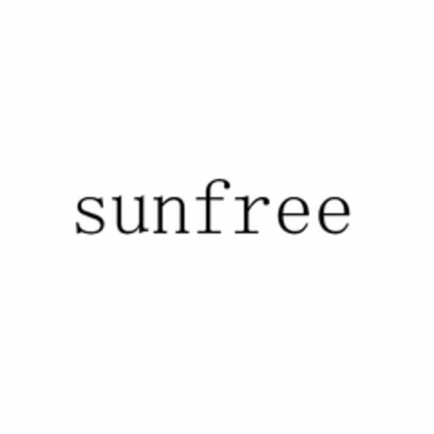 SUNFREE Logo (USPTO, 05/27/2020)