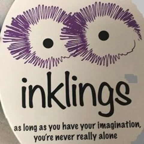 INKLINGS AS LONG AS YOU HAVE YOUR IMAGINATION, YOU'RE NEVER REALLY ALONE Logo (USPTO, 08.06.2020)