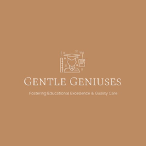 GENTLE GENIUSES FOSTERING EDUCATIONAL EXCELLENCE & QUALITY CARE Logo (USPTO, 18.09.2020)