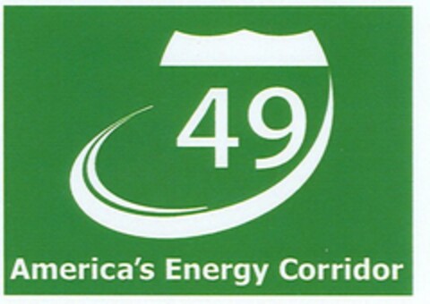 49 AMERICA'S ENERGY CORRIDOR Logo (USPTO, 02.03.2009)