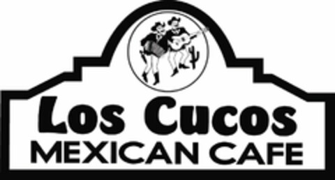 LOS CUCOS MEXICAN CAFE Logo (USPTO, 13.08.2009)